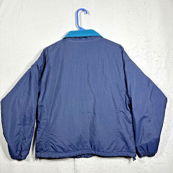 Columbia Sportswear Women's Large Navy Blue Nylon Vintage Jacket - Picture 2 of 10